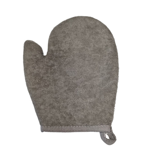 Gant de Bain Exfoliant Bambou & Lin – Charbon
