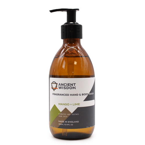 Gel Douche Mains & Corps Mangue & Citron Vert 300ml