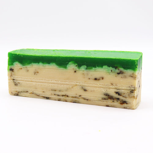 Savon Artisanal Tranche 110g – Thé Vert & Huile d'Olive
