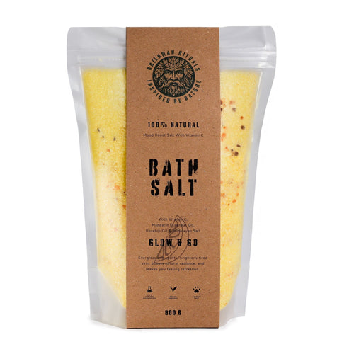 Sels de Bain Vitamine C & Mandarine – Glow & Go