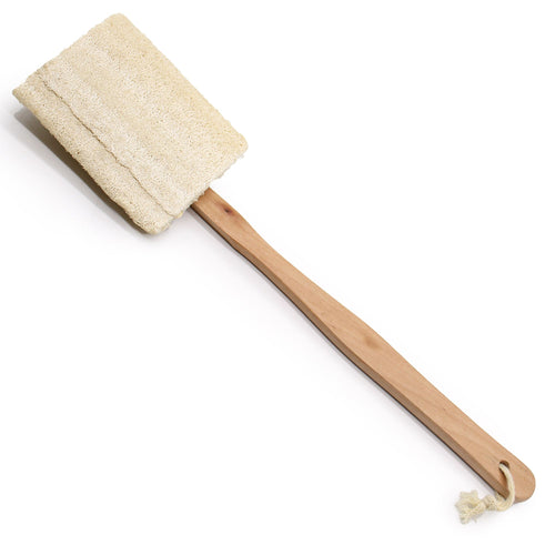 Brosse de Bain à Long Manche en Loofah