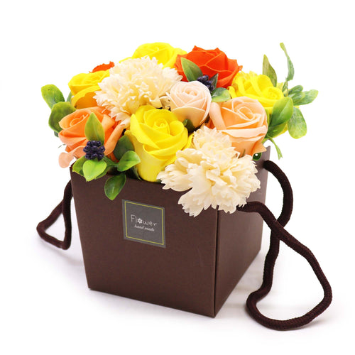 Bouquet de Savon Fleurs de Printemps - Coffret Cadeau