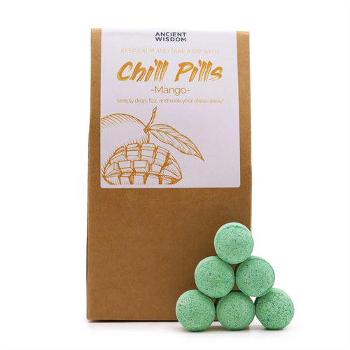 Coffret de Boules de Bain Effervescentes 350g – Mangue