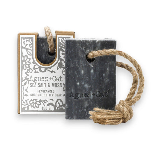 Savon sur Corde – Sel Marin et Mousse