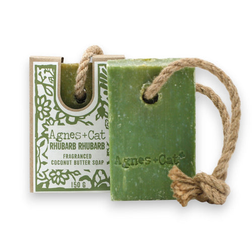 Savon sur Corde – Rhubarbe