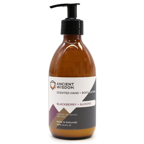 Lotion Corps et Mains Mûre & Amande 300ml – Marque Blanche