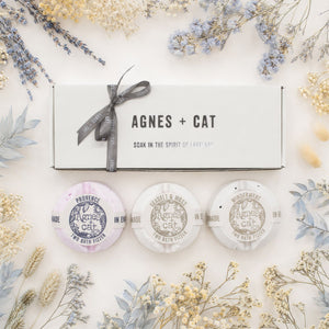 Coffret Cadeau Bombes de Bain Signature – Agnes + Cat