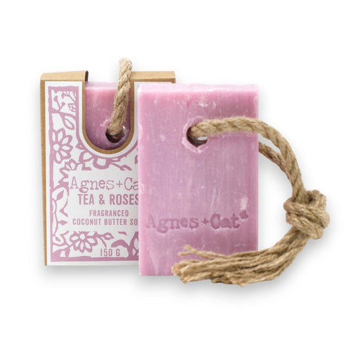 Savon sur Corde Thé & Roses - Agnes + Cat