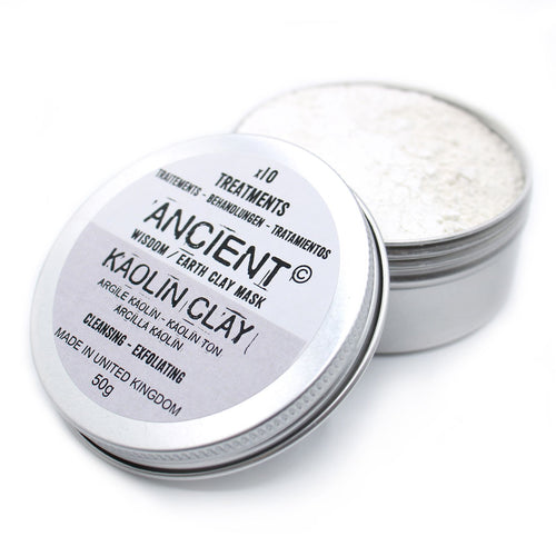 Masque à l'Argile Kaolin 50g – Poudre Pure