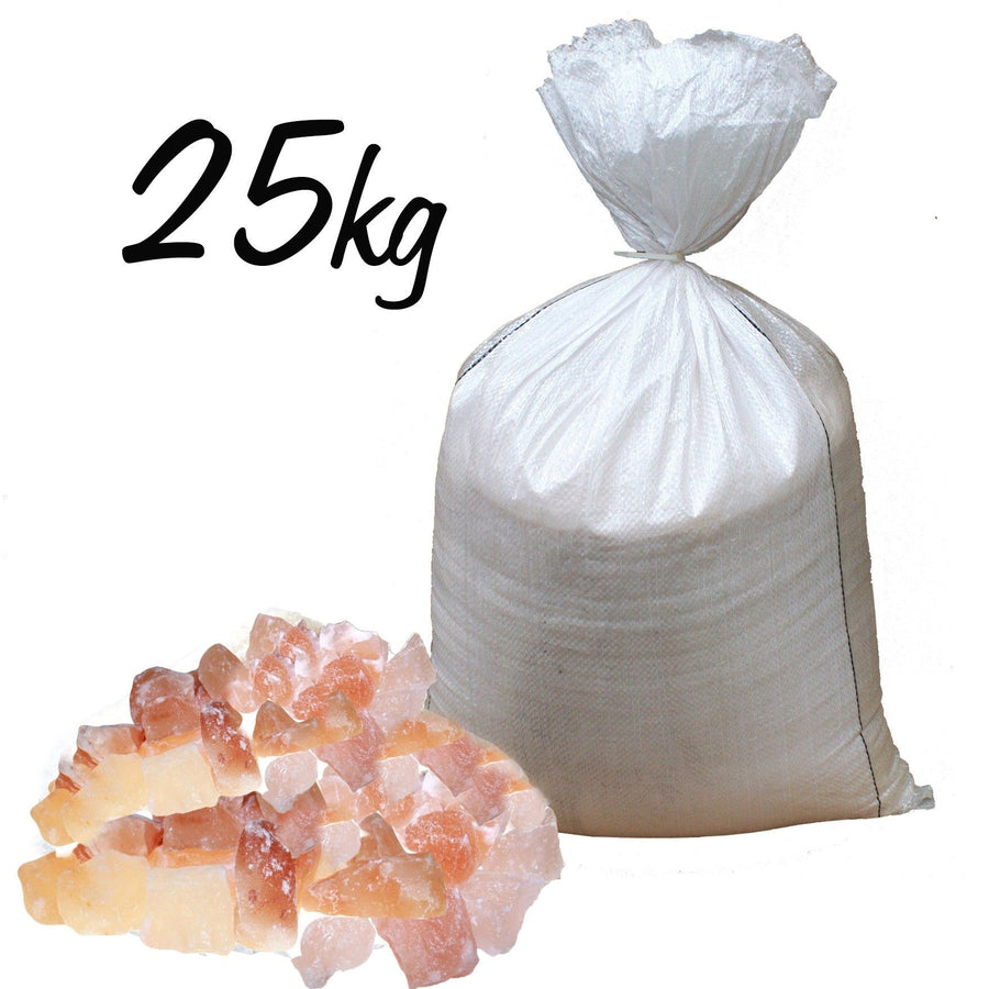 Sel de Bain Himalayen Rose en Morceaux – Sac 25kg