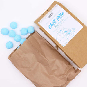 Coffret Mini Bombes de Bain 350g – Poudre de Bébé