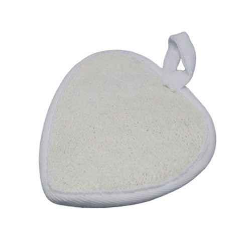 Éponge Loofah Naturelle 11x16cm – Forme Cœur