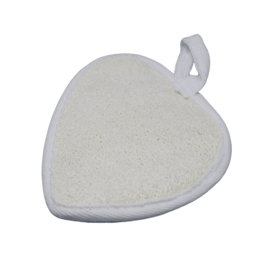 Éponge Loofah Naturelle 11x16cm – Forme Cœur