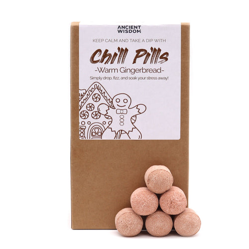 Coffret Bombes de Bain Chill Pills 350g – Pain d'Épices