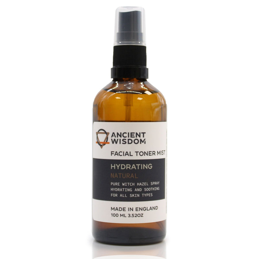 Hydrolat d'Hamamélis Pur 100ml – Brume Tonique Visage