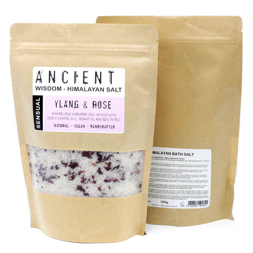 Sel de Bain Himalayen 500g – Sensuelle Ylang Ylang