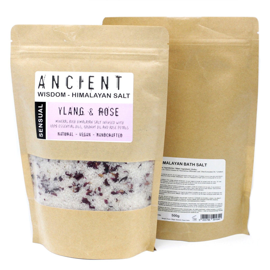 Sel de Bain Himalayen 500g – Sensuelle Ylang Ylang