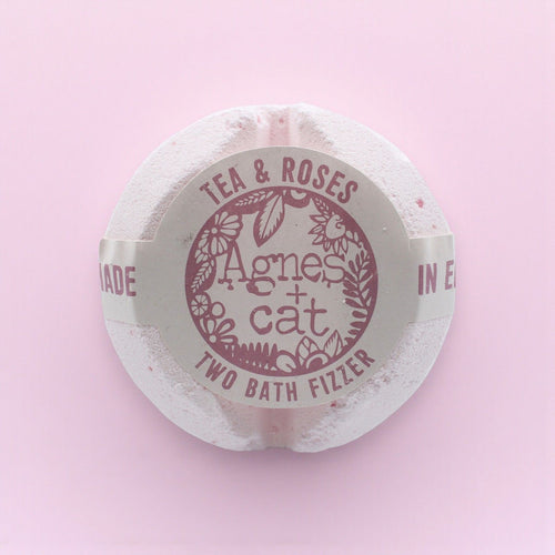 Bombe de Bain Fizzer Thé et Rose – Tea and Roses
