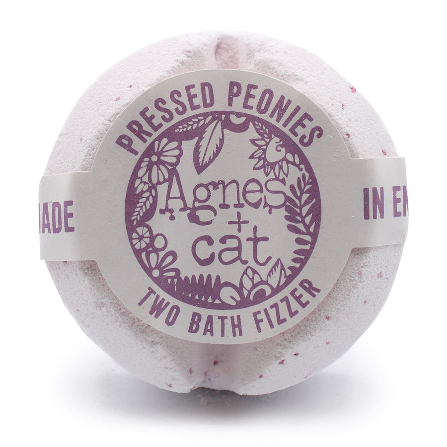 Poudre de Bain Effervescente aux Pivoines Pressées