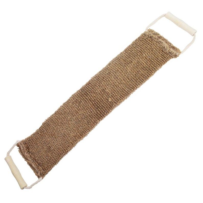 Gant de Gommage Dos en Jute – Format Mixte