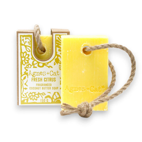 Savon sur Corde – Agrumes Frais