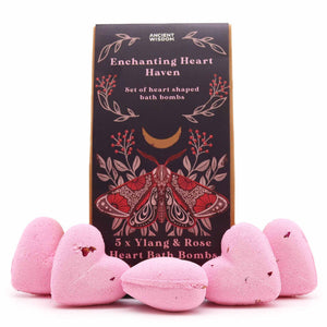 Coffret Bombes de Bain Cœur – Enchanting Heart Heaven