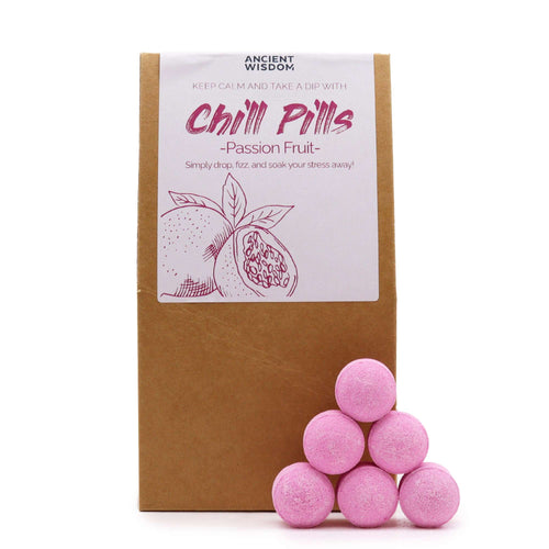 Coffret de Boules de Bain Effervescentes 350g – Fruit de la Passion