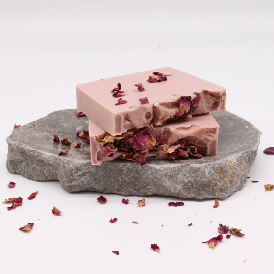 Savonnette Artisanale Rose & Vanille – 100g