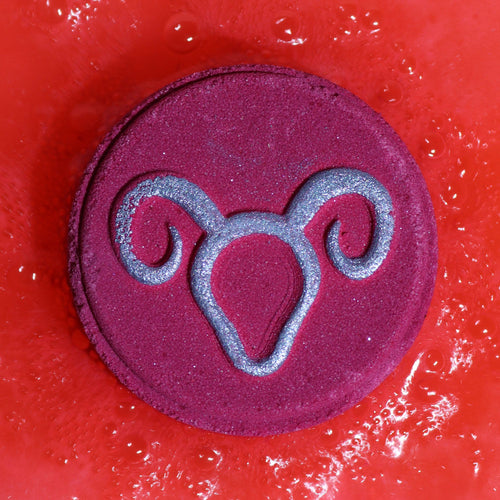 Duo de Fizzers de Bain Zodiaque avec Horoscope – Bélier