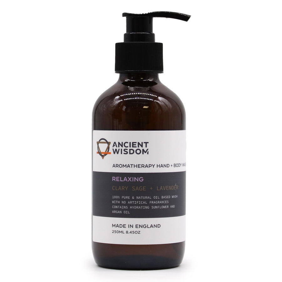 Gel Lavant Mains et Corps Sauge Sclarée & Lavande – 250ml
