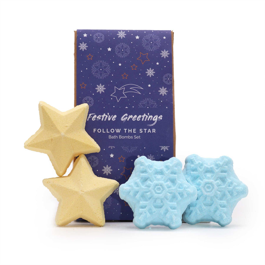 Coffret Bombes de Bain de Noël Follow the Star