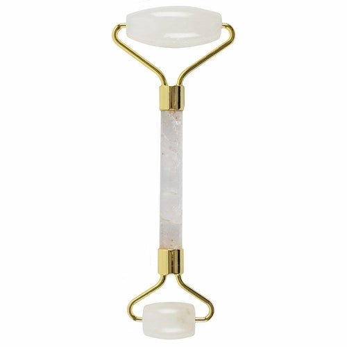 Rouleau Visage en Quartz – Roller de Massage Facial