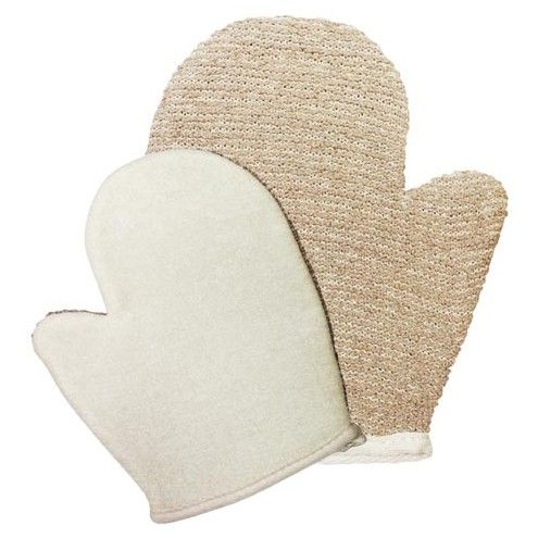 Gant de Gommage Exfoliant en Jute – Marron