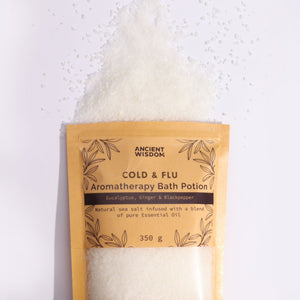 Potion de Bain Aromathérapie 350g – Rhume & Grippe