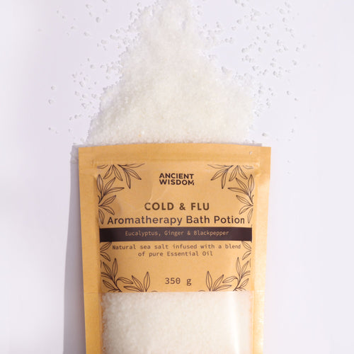 Sels de Bain Aromathérapie Rhume & Grippe - Sachet 350g