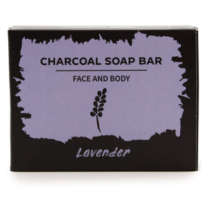 Savon au Charbon Actif 85g – Lavande
