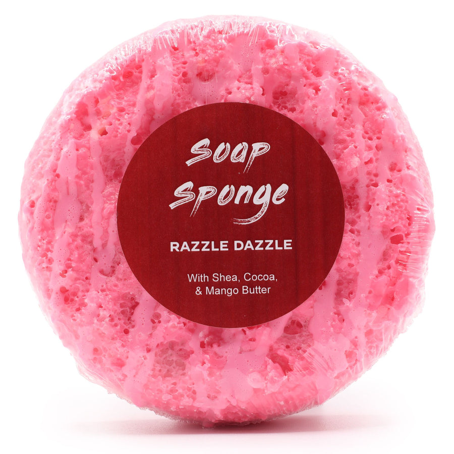 Éponge Savon Moussante Beurre de Karité – Razzle Dazzle