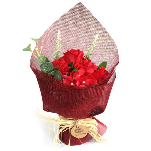 Bouquet de Savon Fleurs Rouge