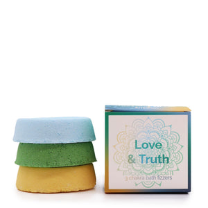 Bombes de Bain Chakra – Coffret Amour & Vérité
