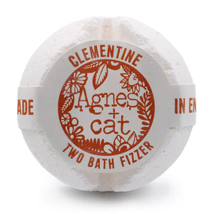 Bombe de Bain Effervescente – Clémentine
