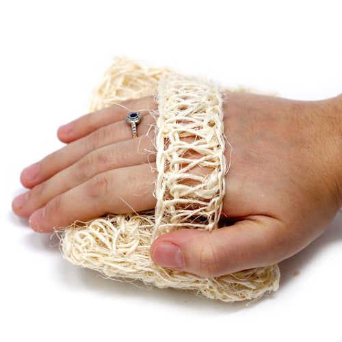 Éponge Sisal Exfoliante – Coussin Doux